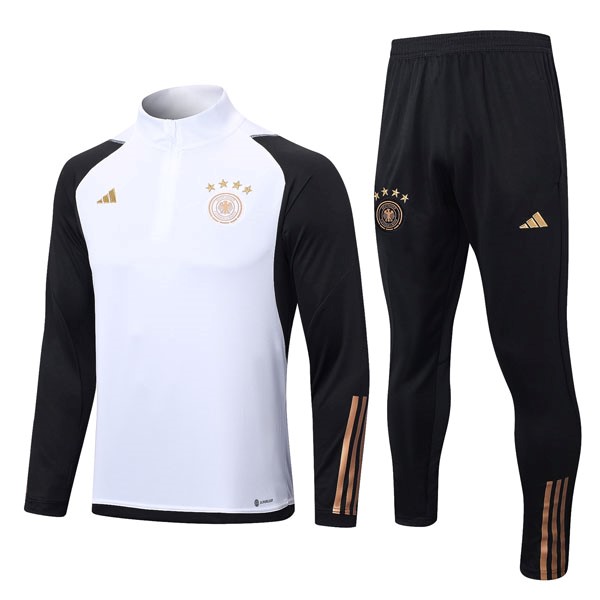 Sudadera De Training Alemania 2022/2023 Blanco Negro